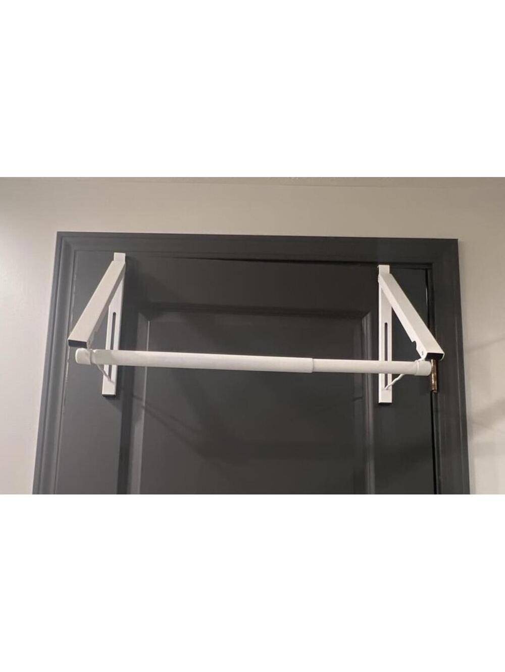 16” - 24" Wide Adjustable Over-the-Door Hanging Rod